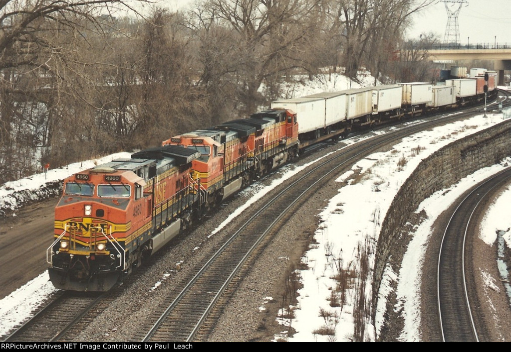 Z train cruises east through Westminster
